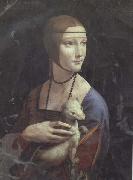 LEONARDO da Vinci Cecila Gallerani (mk45) Sweden oil painting artist